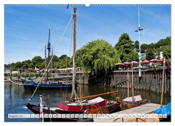 Produktbild: Hansestadt Hamburg (Wandkalender 2027 DIN A2 quer), CALVENDO Monatskalender