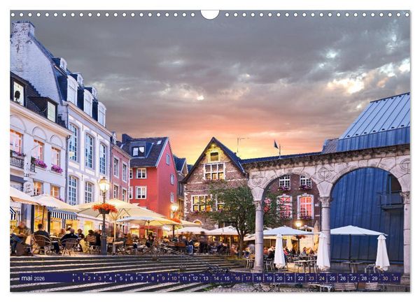 Produktbild: AIX-LA-CHAPELLE Ville imp&eacute;riale (Calendrier mural 2026 DIN A3 vertical), CALVENDO calendrier mensuel
