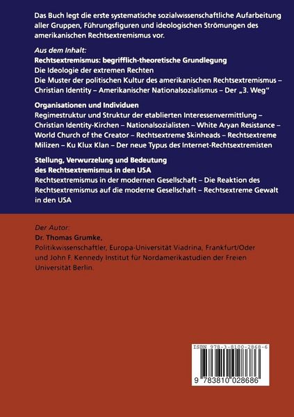 Produktbild: Rechtsextremismus in den USA