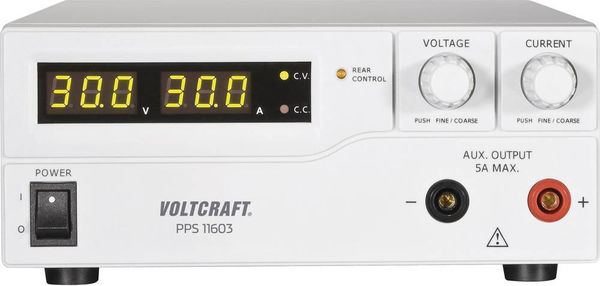 VOLTCRAFT PPS-11603 Labornetzgerät, einstellbar 1 - 60 V/DC 0 - 2.5 A 160 W USB, Remote programmierbar Anzahl Ausgänge 2