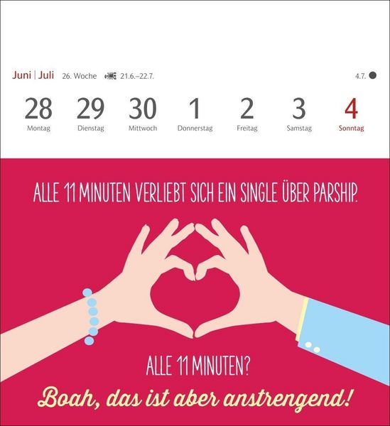 Produktbild: Der fette Vogel bricht den Ast Postkartenkalender 2027 - Wochenkalender - 53 Karten mit frechen Spr&uuml;chen