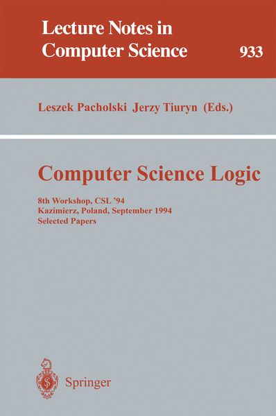 Produktbild: Computer Science Logic