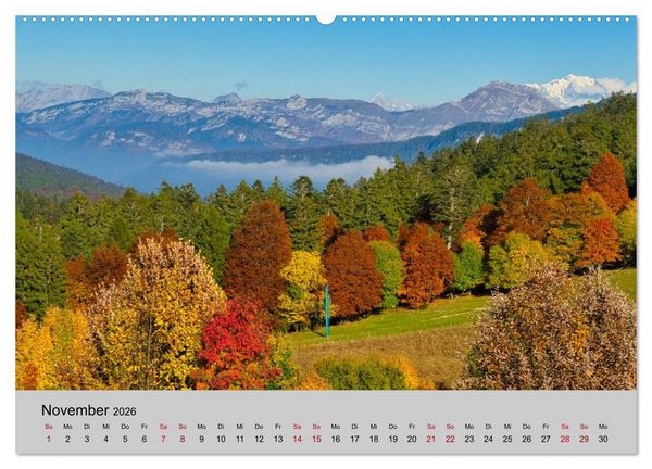 Produktbild: Streifzug durch Savoyen (hochwertiger Premium Wandkalender 2026 DIN A2 quer), Kunstdruck in Hochglanz