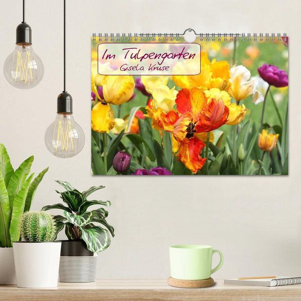 Produktbild: Im Tulpengarten (Wandkalender 2026 DIN A4 quer), CALVENDO Monatskalender