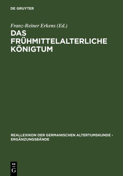 Produktbild: Das fr&uuml;hmittelalterliche K&ouml;nigtum