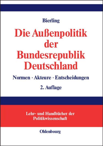 Produktbild: Die Au&szlig;enpolitik der Bundesrepublik Deutschland