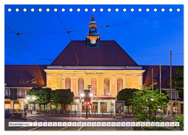 Produktbild: G&Ouml;RLITZ f&uuml;r Nachtschw&auml;rmer (Tischkalender 2026 DIN A5 quer), CALVENDO Monatskalender
