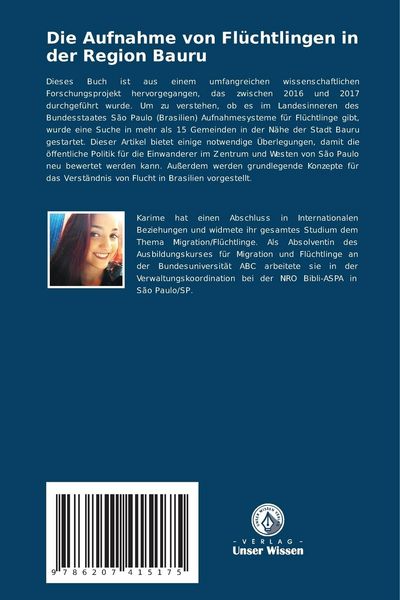 Produktbild: Die Aufnahme von Fl&uuml;chtlingen in der Region Bauru