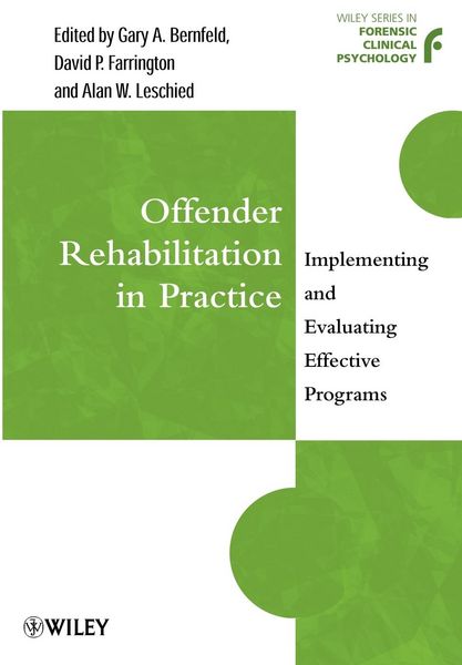 Produktbild: Offender Rehabilitation in Practice