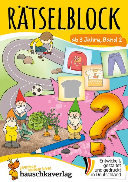 Produktbild: Rätselblock ab 3 Jahre, Band 2