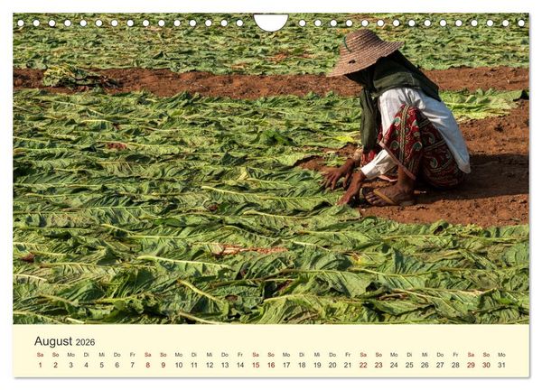Produktbild: Leben in Myanmar (Wandkalender 2026 DIN A4 quer), CALVENDO Monatskalender