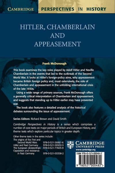 Produktbild: Hilter, Chamberlain and appeasement