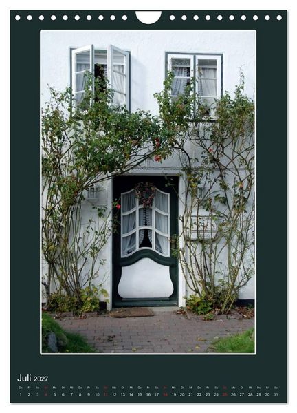 Produktbild: Willkommen in Keitum auf Sylt (Wandkalender 2027 DIN A4 hoch), CALVENDO Monatskalender