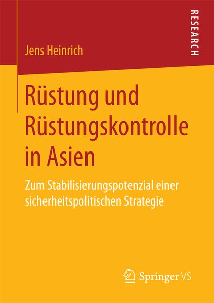 Produktbild: R&uuml;stung und R&uuml;stungskontrolle in Asien