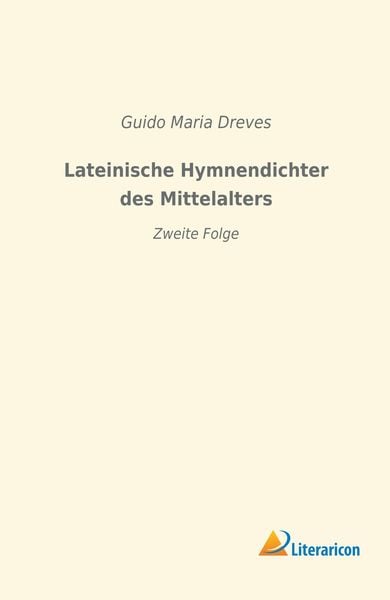 Produktbild: Lateinische Hymnendichter des Mittelalters
