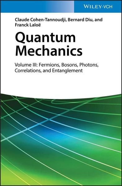Produktbild: Quantum Mechanics, Volume 3