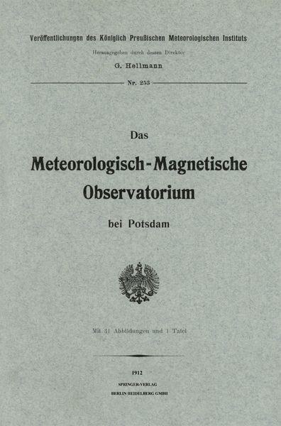 Produktbild: Das meteorologisch-magnetische Observatorium bei Potsdam