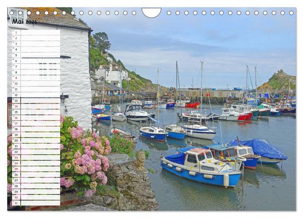 Produktbild: Cornwall. Terminkalender (Wandkalender 2026 DIN A4 quer), CALVENDO Monatskalender
