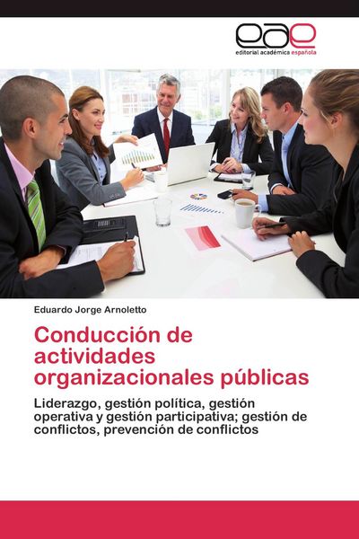 Produktbild: Conducci&oacute;n de actividades organizacionales p&uacute;blicas