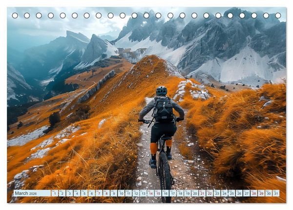 Produktbild: Epic Adrenaline Moments (Desk Calendar 2026 DIN A5 landscape), CALVENDO 12 Month DeskCalendar