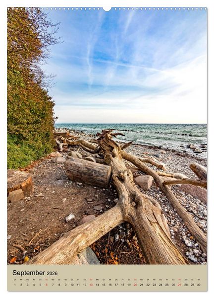 Produktbild: INSEL R&Uuml;GEN - Zauberhafte Momente (hochwertiger Premium Wandkalender 2026 DIN A2 hoch), Kunstdruck in Hochglanz