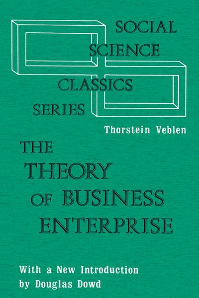 Produktbild: The Theory of Business Enterprise