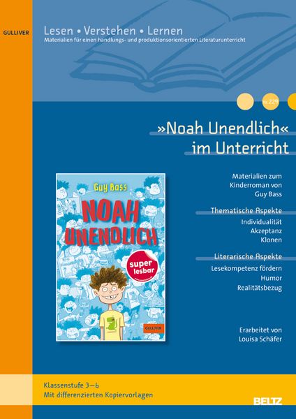 Produktbild: &raquo;Noah unendlich&laquo; im Unterricht