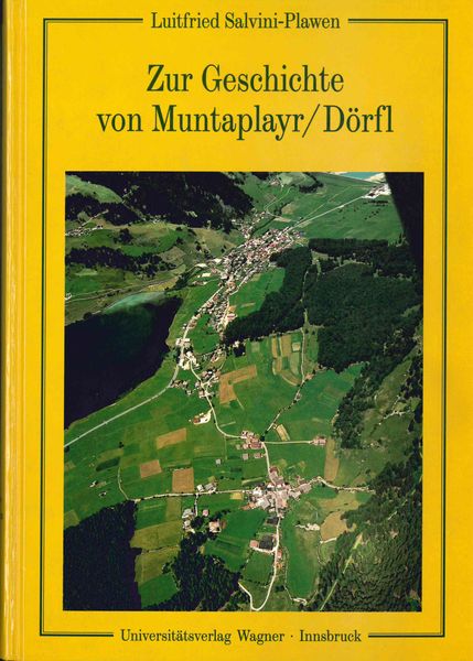Produktbild: Zur Geschichte von Muntaplayr/Dörfl (Obervinschgau)