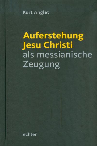 Produktbild: Auferstehung Jesu Christi als messianische Zeugung