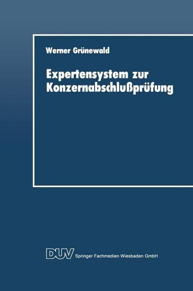 Produktbild: Expertensystem zur Konzernabschlu&szlig;pr&uuml;fung