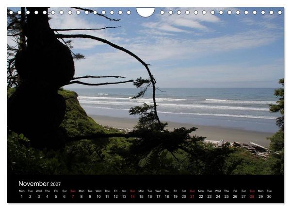 Produktbild: From Pacific to the Mountains 2027 (Wall Calendar 2027 DIN A4 landscape), CALVENDO 12 Month Wall Calendar