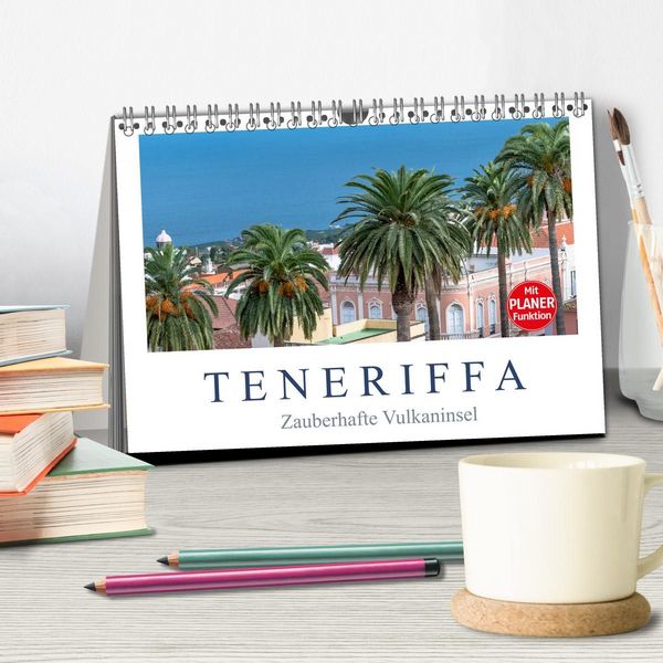 Produktbild: TENERIFFA - Zauberhafte Vulkaninsel (Tischkalender 2027 DIN A5 quer), CALVENDO Monatskalender