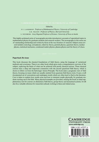 Produktbild: Classical Covariant Fields