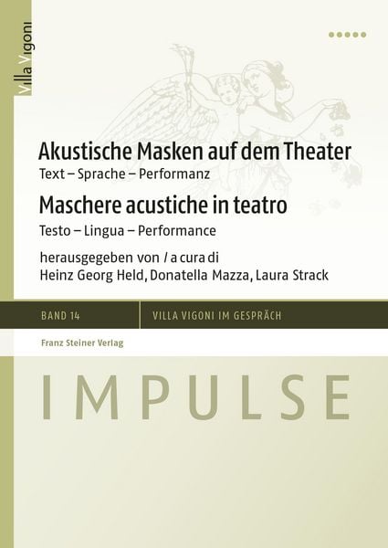 Produktbild: Akustische Masken auf dem Theater / Maschere acustiche in teatro