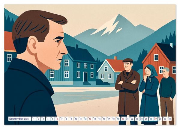 Produktbild: Siegfried Lenz (Tischkalender 2026 DIN A5 quer), CALVENDO Monatskalender