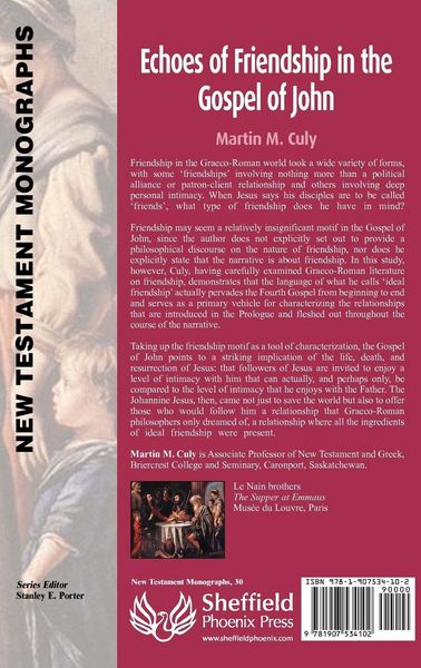 Produktbild: Echoes of Friendship in the Gospel of John