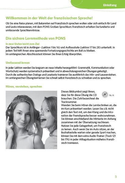 PONS Der große Sprachkurs Französisch