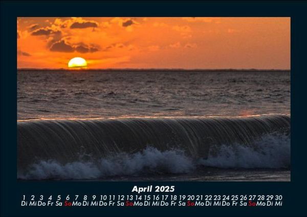 Produktbild: Meereslandschaft 2025 Fotokalender DIN A5