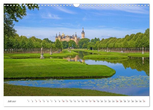 Produktbild: Entdeckungen in Mecklenburg-Vorpommern (Wandkalender 2027 DIN A3 quer), CALVENDO Monatskalender