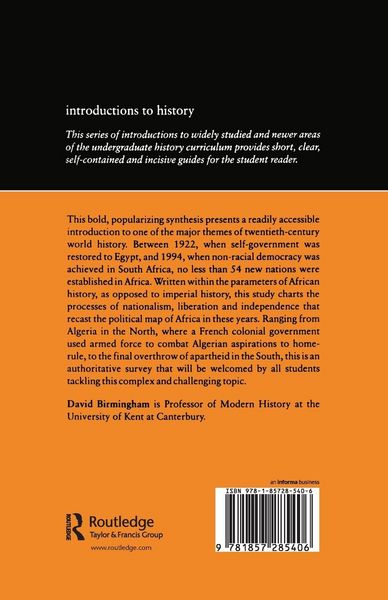 Produktbild: The Decolonization Of Africa