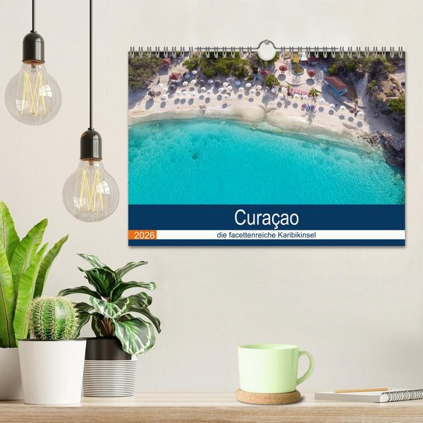 Produktbild: Curacao, die facettenreiche Karibikinsel (Wandkalender 2026 DIN A4 quer), CALVENDO Monatskalender