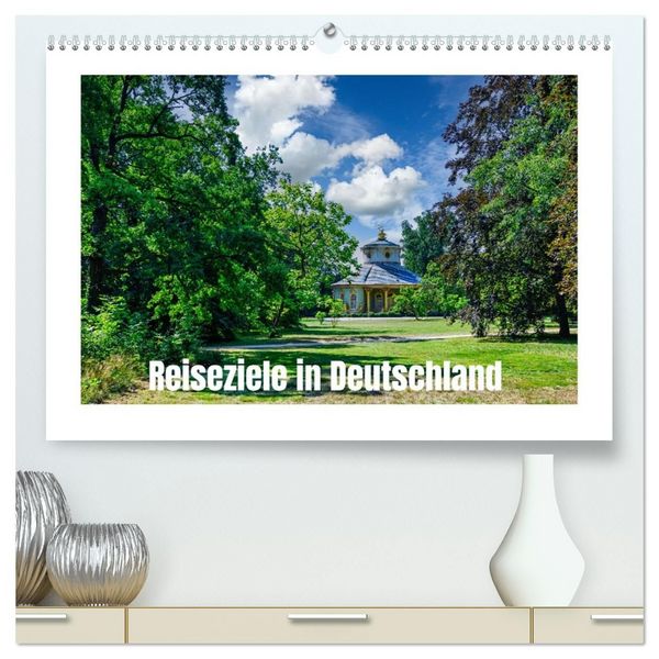 Produktbild: Reiseziele in Deutschland (hochwertiger Premium Wandkalender 2027 DIN A2 quer), Kunstdruck in Hochglanz