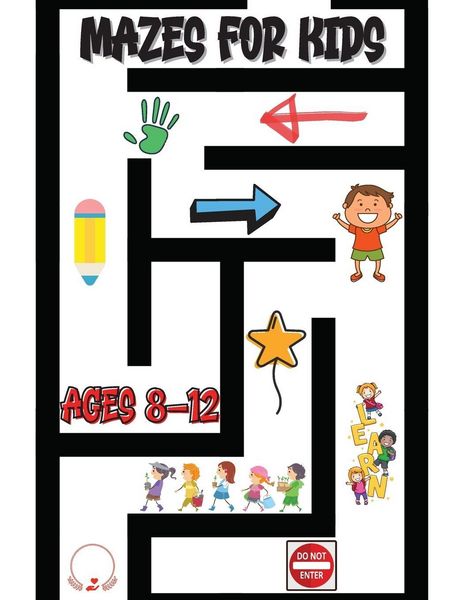 Produktbild: Mazes for Kids Ages 8-12