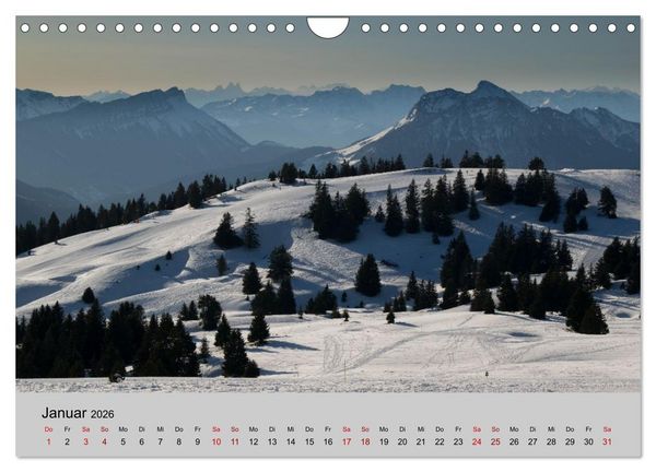 Produktbild: Streifzug durch Savoyen (Wandkalender 2026 DIN A4 quer), CALVENDO Monatskalender
