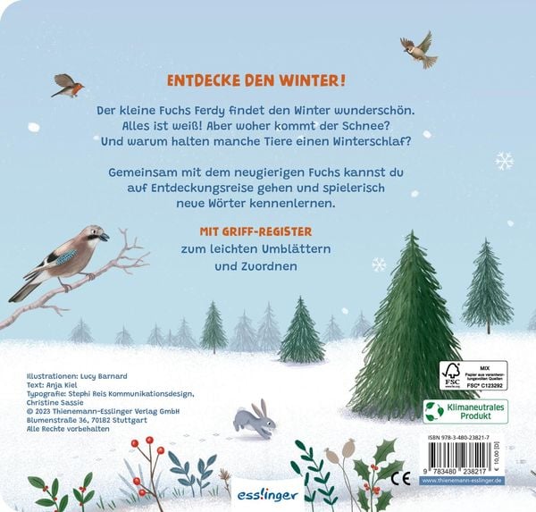 Produktbild: Mein erstes Jahreszeitenbuch: Ferdy, der kleine Fuchs