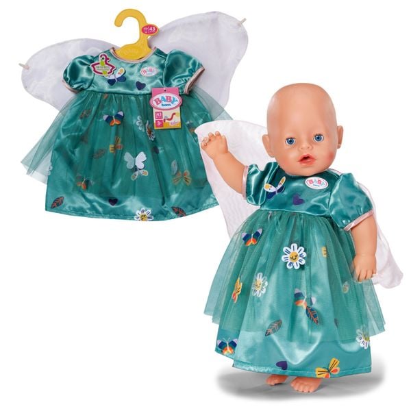 Produktbild: BABY born Feenkleid mit Fl&uuml;geln 43cm