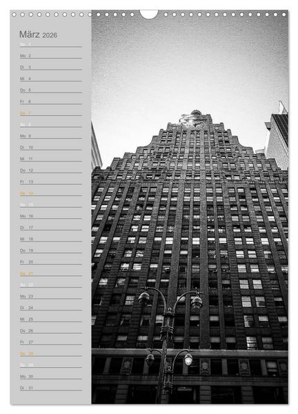 Produktbild: New York Vertical (Wandkalender 2026 DIN A3 hoch), CALVENDO Monatskalender