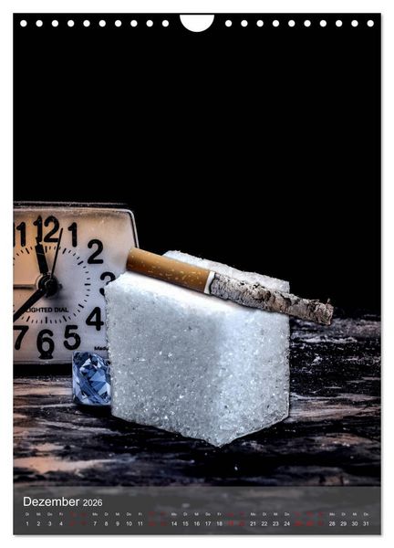 Produktbild: ZUCKER - kunstvoll in Szene gesetzt (Wandkalender 2026 DIN A4 hoch), CALVENDO Monatskalender