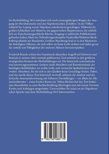 Produktbild: Davouts Feldzug gegen Mecklenburg im August 1813