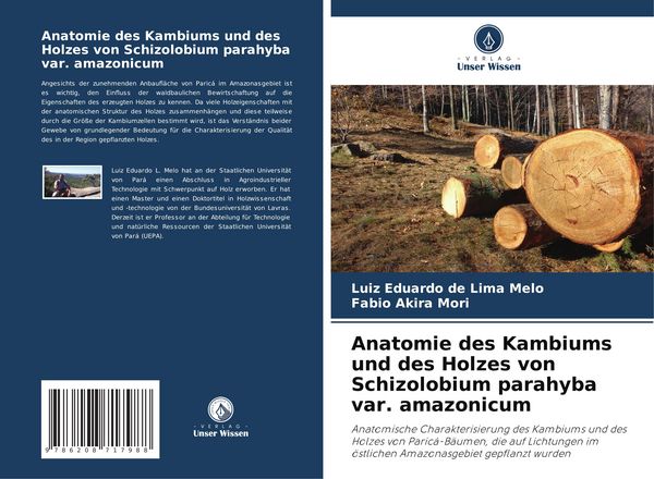Produktbild: Anatomie des Kambiums und des Holzes von Schizolobium parahyba var. amazonicum